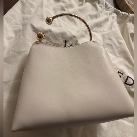Verafied cream ring handle bag. Brand new - Picture 5 of 6
